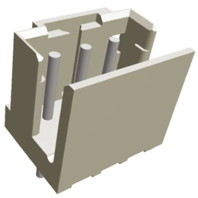 TE Connectivity AMP CT Series Straight Through Hole PCB Header, 3 Contacts, 2 mm Pitch, 1 Row, Shrouded 292132-3
