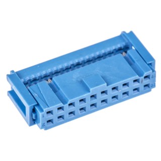 TE Connectivity 20-Way IDC Connector Female for Cable, 2 Row 2-1658527-3