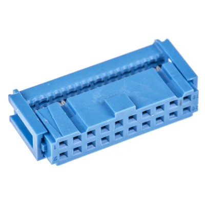TE Connectivity 20-Way IDC Connector Female for Cable, 2 Row 2-1658527-3