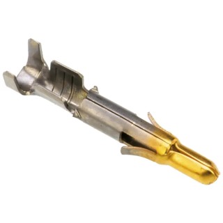 TE Connectivity Universal MATE-N-LOK Series Male Crimp Terminal 19A Current, 20 AWG Min, 14 AWG Max 350547-7