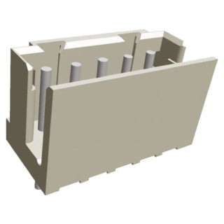 TE Connectivity AMP CT Series 2 mm Pitch Shrouded Straight Through Hole PCB Header, 5 Contacts, 1 Row 292132-5