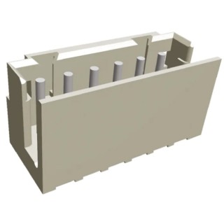 TE Connectivity AMP CT Series Shrouded PCB Header 6 Contacts, 2 mm Pitch, 1 Row 292132-6