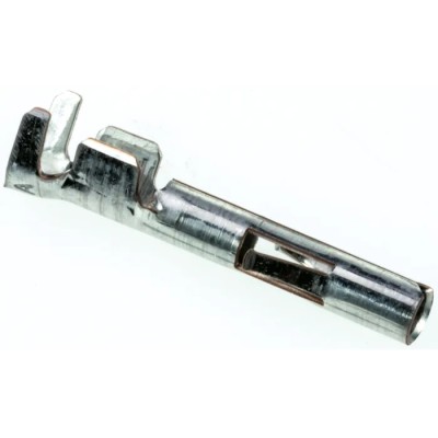 TE Connectivity Universal MATE-N-LOK Series Female Crimp Terminal, 19A, Crimp Termination, 20 AWG Min, 14 AWG Max 350550-3