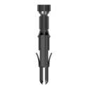 TE Connectivity Universal MATE-N-LOK Series Male Crimp Terminal 24 AWG Min, 18 AWG Max 350706-1
