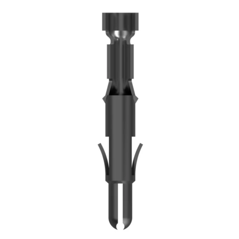 TE Connectivity Universal MATE-N-LOK Series Male Crimp Terminal 24 AWG Min, 18 AWG Max 350706-1