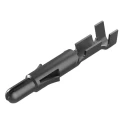 TE Connectivity Universal MATE-N-LOK Series Male Crimp Terminal, 19A, Tin Plated Brass Contact, 24-18 AWG, 22.23mm 350706-1