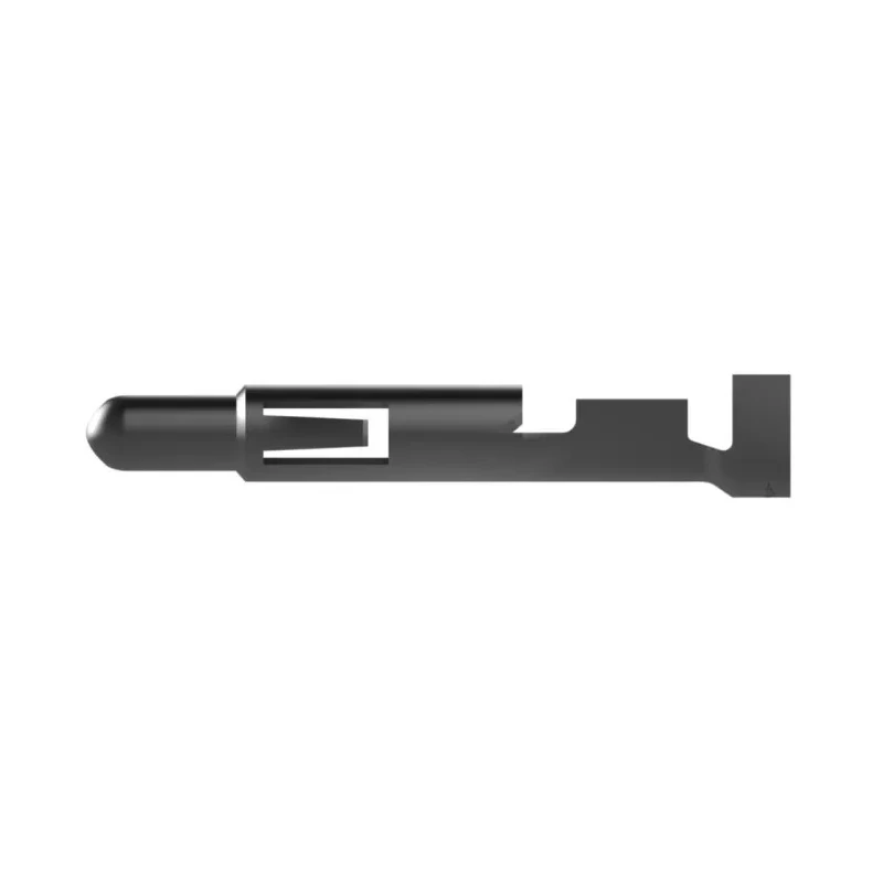 TE Connectivity Universal MATE-N-LOK Series Male Crimp Terminal, 19A, Tin Plated Brass Contact, 24-18 AWG, 22.23mm 350706-1