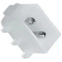 TE Connectivity Universal MATE-N-LOK Series Straight Through Hole PCB Header, 3 Contacts, 6.35 mm Pitch, 1 Row 350789-3
