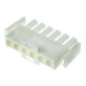 TE Connectivity Universal MATE-N-LOK Male Connector Housing 6.35 mm Pitch 6 Way 1 Row Straight 640581-1