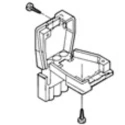 TE Connectivity Strain Relief for use with Universal MATE-N-LOK Series 641763-1