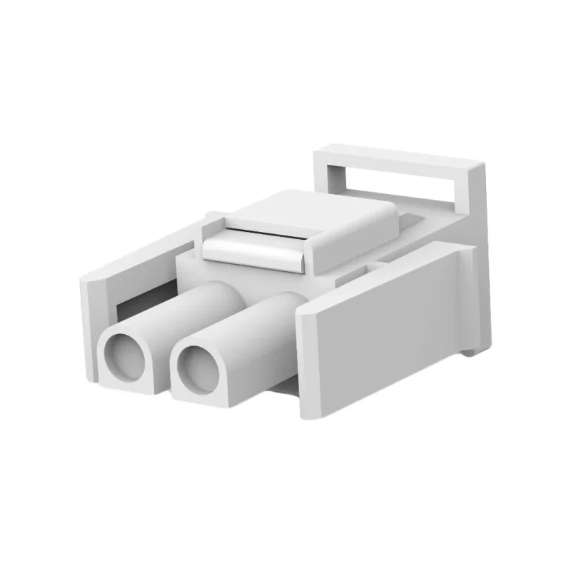 TE Connectivity Universal MATE-N-LOK II Male Connector Housing 6.35 mm Pitch 2 Way 1 Row Straight 770017-1