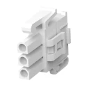TE Connectivity Mini-Universal MATE-N-LOK II Male Connector Housing 4.14 mm Pitch 3 Way 1 Row Straight 794186-1
