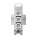 TE Connectivity Mini-Universal MATE-N-LOK II Male Connector Housing 4.14 mm Pitch 3 Way 1 Row Straight 794186-1