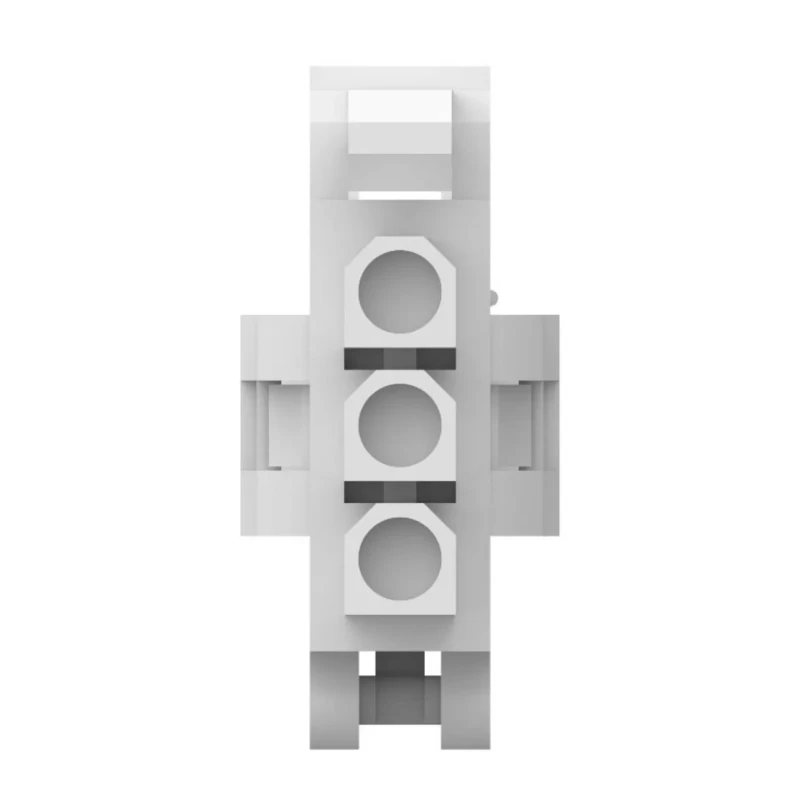 TE Connectivity Mini-Universal MATE-N-LOK II Male Connector Housing 4.14 mm Pitch 3 Way 1 Row Straight 794186-1