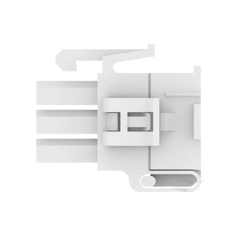 TE Connectivity Mini-Universal MATE-N-LOK II Male Connector Housing 4.14 mm Pitch 3 Way 1 Row Straight 794186-1
