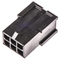 TE Connectivity Micro MATE-N-LOK Male Connector Housing 3 mm Pitch 6 Way 2 Row Straight 794616-6