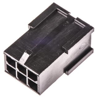 TE Connectivity Micro MATE-N-LOK Male Connector Housing 3 mm Pitch 6 Way 2 Row Straight 794616-6