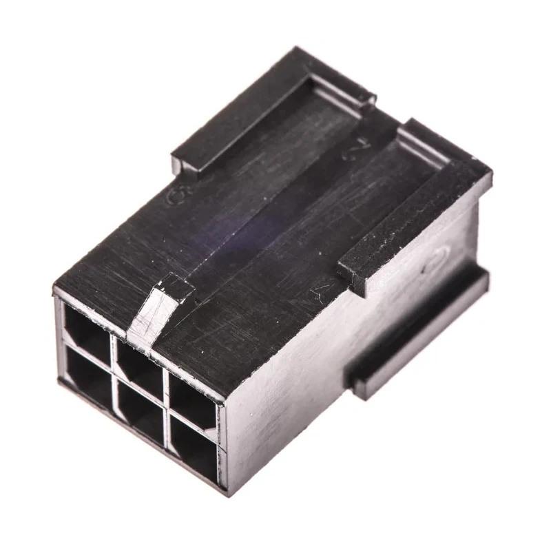 TE Connectivity Micro MATE-N-LOK Male Connector Housing 3 mm Pitch 6 Way 2 Row Straight 794616-6