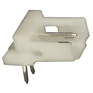 TE Connectivity AMP CT Series Right Angle Through Hole PCB Header 2 Contact 2 mm Pitch 1 Row Shrouded 292253-2