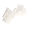 TE Connectivity Mini-Universal MATE-N-LOK II Male Connector Housing 4 Way 2 Row Straight 4.14 mm Pitch 794188-1