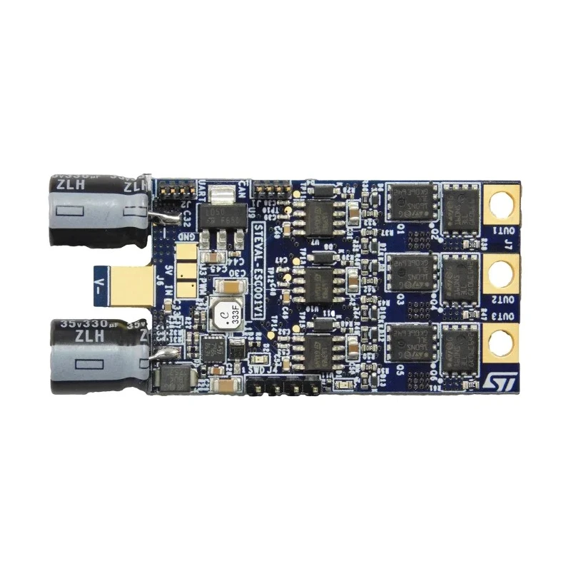 STMicroelectronics Brushless DC Motor Evaluation Board for STM32F303, L6398, STL160NS3LLH7 STEVAL-ESC001V1