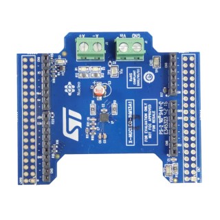 STMicroelectronics Motor Configuration DC Motor Expansion Board 1.8 to 10 Vdc, 2.6 Arms Output X-NUCLEO-IHM13A1