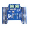 STMicroelectronics Motor Configuration DC Motor Expansion Board 1.8 to 10 Vdc, 2.6 Arms Output X-NUCLEO-IHM13A1