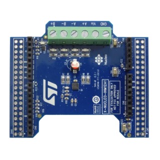 STMicroelectronics Motor Configuration Dual DC Motor Driver Evaluation Board X-NUCLEO-IHM12A1 1.8-10 V 1.3 Arms STSPIN240