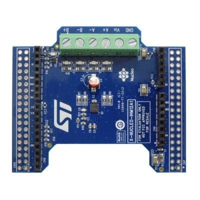STMicroelectronics Motor Configuration Dual DC Motor Driver Evaluation Board X-NUCLEO-IHM12A1 1.8-10 V 1.3 Arms STSPIN240