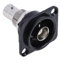 RS PRO Coaxial Connector Panel Mount Female BNC, 50 Ω, Straight Body 143-8920