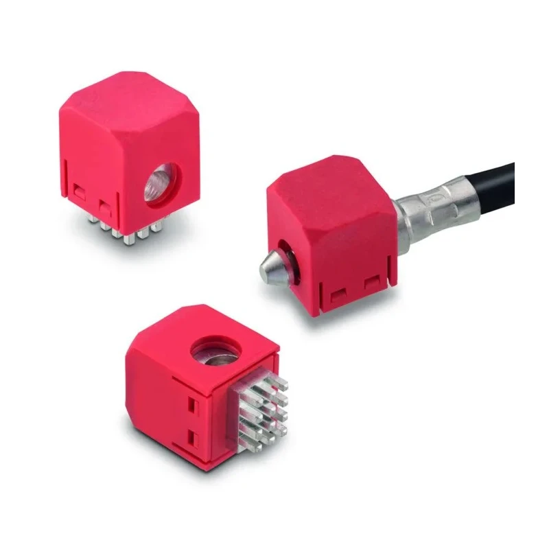 Wurth Elektronik REDCUBE Series PCB Terminal Block 1-Contact 1 Row 120A Red Polybutylene Terephthalate Housing 7464000