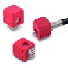 Wurth Elektronik REDCUBE Series PCB Terminal Block 1-Contact 1 Row 120A Red Polybutylene Terephthalate Housing 7464000