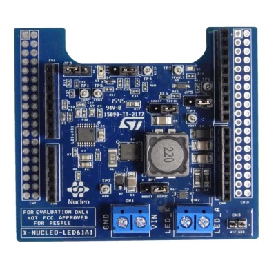 STMicroelectronics LED Driver Expansion Board for LED6001 STM32 Nucleo Compatible X-NUCLEO-LED61A1
