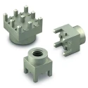 Wurth Elektronik Brass Screw Terminal Vertical 50A M4 Screw Size REDCUBE Series 74650174R