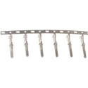 TE Connectivity FASTIN-FASTON .110 Black Uninsulated Male Spade Connector Crimp 2.79 x 0.79 mm Tab Size 20 AWG to 17 928930-2