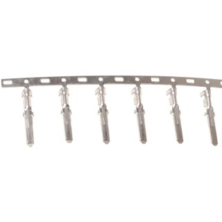 TE Connectivity FASTIN-FASTON .110 Black Uninsulated Male Spade Connector Crimp 2.79 x 0.79 mm Tab Size 20 AWG to 17 928930-2