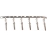 TE Connectivity FASTIN-FASTON .110 Black Uninsulated Male Spade Connector Crimp 2.79 x 0.79 mm Tab Size 20 AWG to 17 928930-2