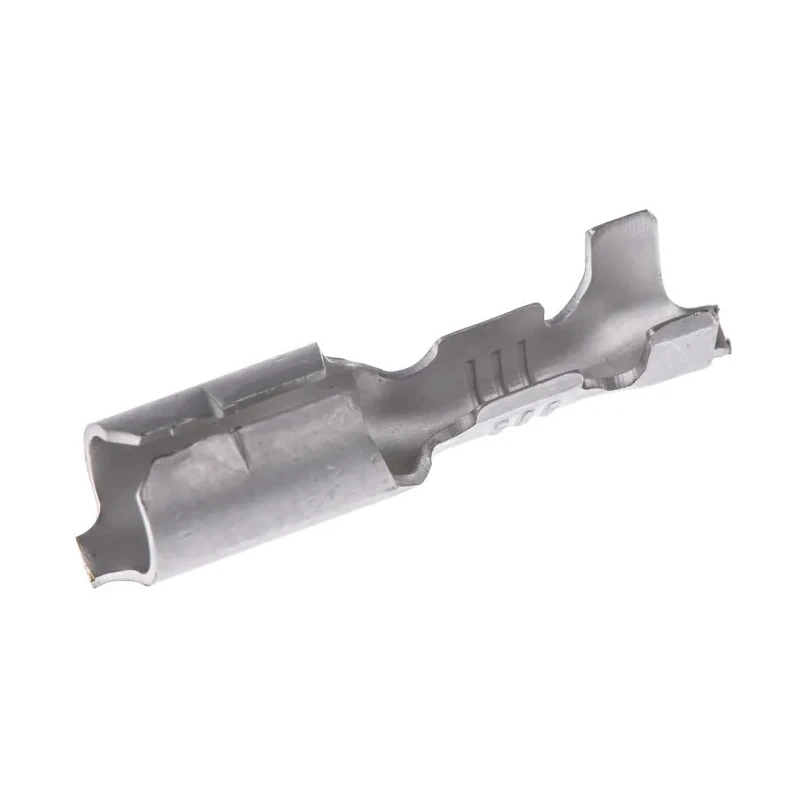 TE Connectivity Uninsulated Crimp Bullet Connector Female 22 AWG to 18 AWG 4 mm Bullet Diameter 42581-2