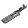 TE Connectivity FASTIN-FASTON .250 Black Uninsulated Male Spade Connector Crimp 6.35 x 0.81 mm Tab Size 20 AWG to 17 160859-2