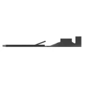 TE Connectivity FASTIN-FASTON .250 Black Uninsulated Male Spade Connector Crimp 6.35 x 0.81 mm Tab Size 20 AWG to 17 160859-2