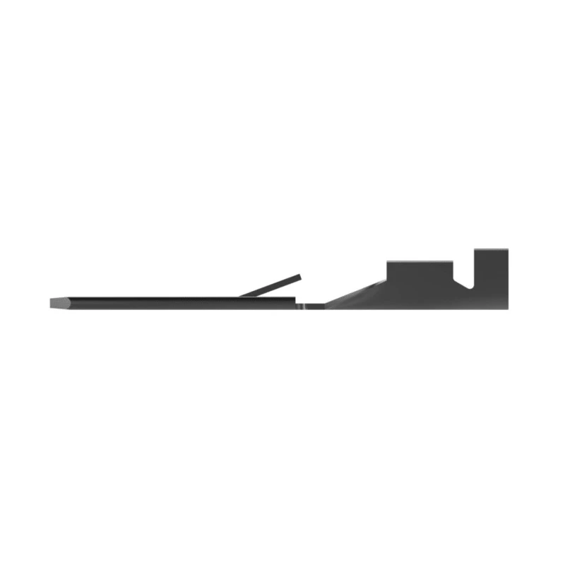 TE Connectivity FASTIN-FASTON .250 Black Uninsulated Male Spade Connector Crimp 6.35 x 0.81 mm Tab Size 20 AWG to 17 160859-2