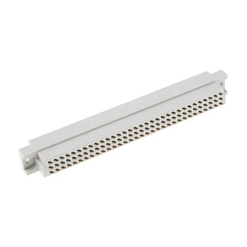 TE Connectivity DIN 41612 Connector 96 Way, 2.54 mm Pitch, Wire-to-Board Crimp, 3 Row Female, Straight Orientation 925486-1