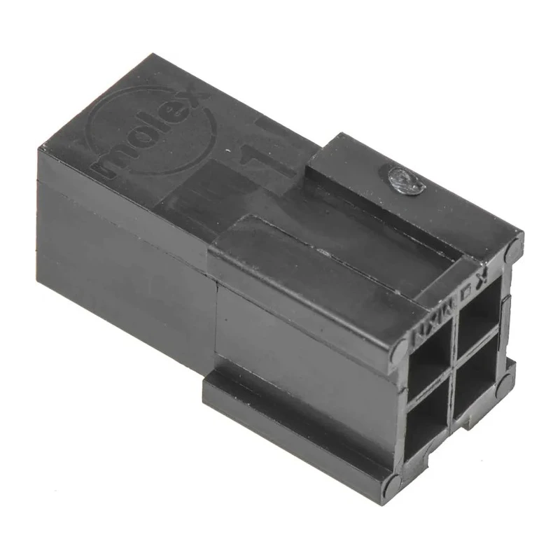 TE Connectivity Universal MATE-N-LOK Male Connector Housing 6.35 mm Pitch 6 Way 1 Row Straight 926300-3