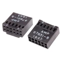 TE Connectivity AMPMODU MOD IV Female Connector Housing, 2.54 mm Pitch, 12 Way, 2 Row Straight 87631-8