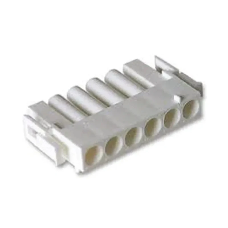 TE Connectivity Universal MATE-N-LOK Male Connector Housing 6 Way 6.35 mm Pitch 1 Row Straight 926300-1