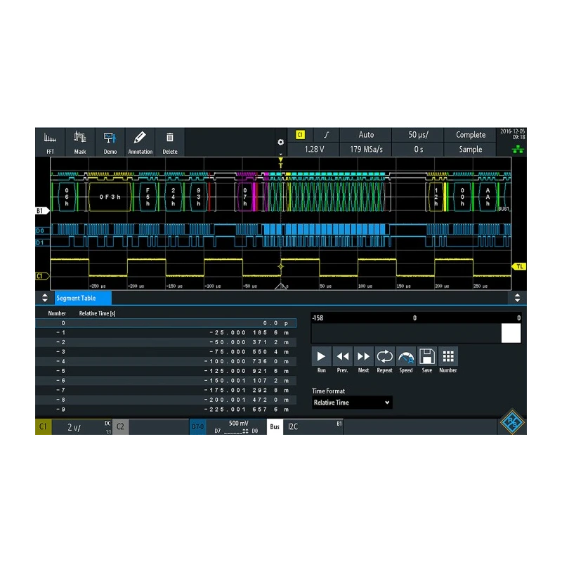 Rohde & Schwarz Oscilloscope Software for Use with RTB2000 Digital Oscilloscope RTB-K15