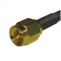 Amphenol RF SMA Series Coaxial Connector Cable Male SMA 50 Ω Straight Body Crimp 132113