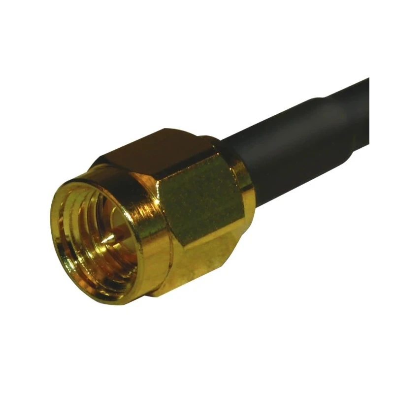 Amphenol RF SMA Series Coaxial Connector Cable Male SMA 50 Ω Straight Body Crimp 132113