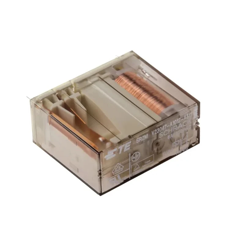 TE Connectivity PCB Force Guided Relay 12V DC Coil Voltage 2-Pole DPST V23047-A1012-A511