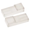 TE Connectivity FASTON .250 1 Way Nylon Crimp Terminal Housing Natural 926539-1